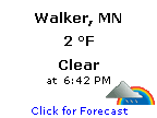 Click for Walker, Minnesota Forecast